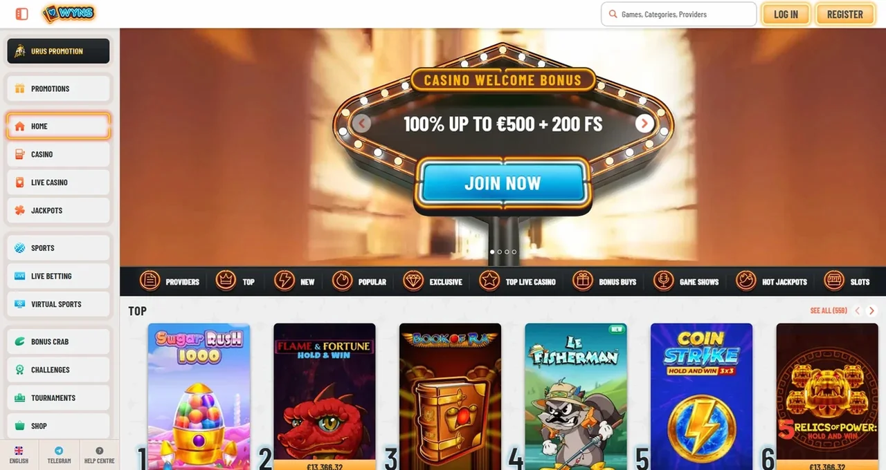 Wyns Casino Casino